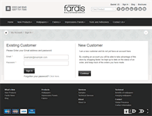 Tablet Screenshot of fardis.com